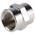 Legris LF3000 Series Straight Threaded Adaptor, G 1/2 Female to G 1/2 Female, Threaded Connection Style
