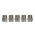 Legris LF3000 Series Straight Threaded Adaptor, R 1/2 Male to G 3/8 Female, Threaded Connection Style