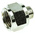 Legris LF3000 Series Straight Threaded Adaptor, G 1/8 Male to G 1/4 Female, Threaded Connection Style