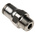 Legris LF3800 Series Straight Threaded Adaptor, NPT 1/8 Male to Push In 6 mm, Threaded-to-Tube Connection Style