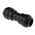John Guest PM Series Straight Tube-to-Tube Adaptor, Push In 12 mm to Push In 12 mm, Tube-to-Tube Connection Style