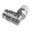 SMC KQB2 Series Elbow Threaded Adaptor, R 1/8 Male to Push In 6 mm, Threaded-to-Tube Connection Style