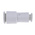 SMC KQ2 Series Straight Tube-to-Tube Adaptor, Push In 6 mm to Push In 8 mm, Tube-to-Tube Connection Style