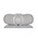 SMC KQ2 Series Elbow Tube-toTube Adaptor, Push In 6 mm to Push In 6 mm, Tube-to-Tube Connection Style