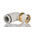 SMC KQ2 Series Elbow Threaded Adaptor, R 1/8 Male to Push In 6 mm, Threaded-to-Tube Connection Style