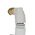SMC KQ2 Series Elbow Threaded Adaptor, M5 Male to Push In 6 mm, Threaded-to-Tube Connection Style