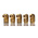 Norgren Enots 36 Series Elbow Threaded Adaptor, R 1/8 Male to Push In 6 mm, Threaded-to-Tube Connection Style