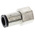 Legris LF3000 Series Straight Threaded Adaptor, G 3/8 Female to Push In 10 mm, Threaded-to-Tube Connection Style