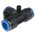 Festo QST Series Tee Tube-to-Tube Adaptor Push In 12 mm, Push In 12 mm to Push In 12 mm, Tube-to-Tube Connection Style,