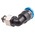 Festo QS Series Elbow Threaded Adaptor, M3 Male to Push In 4 mm, Threaded-to-Tube Connection Style, 153332