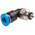 Festo QS Series Elbow Threaded Adaptor, M3 Male to Push In 4 mm, Threaded-to-Tube Connection Style, 153332