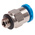 Festo QS Series Straight Threaded Adaptor, M5 Male to Push In 4 mm, Threaded-to-Tube Connection Style, 153304