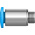 Festo QS Series Straight Threaded Adaptor, M5 Male to Push In 4 mm, Threaded-to-Tube Connection Style, 153315