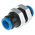 Festo QSMS Series Bulkhead Tube-to-Tube Adaptor, Push In 6 mm to Push In 6 mm, Tube-to-Tube Connection Style, 153377