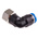 Festo QS Series Elbow Threaded Adaptor, G 1/8 Female to Push In 6 mm, Threaded-to-Tube Connection Style, 153274