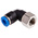 Festo QS Series Elbow Threaded Adaptor, G 1/8 Female to Push In 6 mm, Threaded-to-Tube Connection Style, 153274