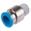 Festo QS Series Straight Threaded Adaptor, R 1/4 Male to Push In 10 mm, Threaded-to-Tube Connection Style, 153018