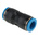 Festo QS Series Straight Tube-to-Tube Adaptor, Push In 12 mm to Push In 12 mm, Tube-to-Tube Connection Style, 153035