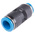 Festo QS Series Reducer Nipple, Push In 12 mm to Push In 10 mm, Tube-to-Tube Connection Style, 153040