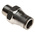 Legris LF3800 Series Straight Threaded Adaptor, R 1/4 Male to Push In 10 mm, Threaded-to-Tube Connection Style