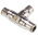Legris LF3800 Series Tee Tube-to-Tube Adaptor Push In 6 mm, Push In 6 mm to Push In 6 mm, Tube-to-Tube Connection Style