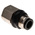 Legris LF3000 Series Bulkhead Threaded-to-Tube Adaptor, G 1/2 Female to Push In 12 mm, Threaded-to-Tube Connection Style