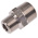 Legris LF3000 Series Straight Threaded Adaptor, R 1/4 Male to R 3/8 Male, Threaded Connection Style