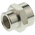 Legris LF3000 Series Straight Threaded Adaptor, G 1/4 Female to G 3/8 Female, Threaded Connection Style