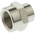 Legris LF3000 Series Straight Threaded Adaptor, G 1/4 Female to G 3/8 Female, Threaded Connection Style