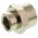 Legris LF3000 Series Straight Threaded Adaptor, G 1/4 Female to G 1/2 Female, Threaded Connection Style