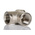 Legris 0911 Series Y Threaded Adaptor, R 1/4 Male to G 1/4 Female, Threaded Connection Style