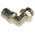 Legris LF3600 Series Elbow Threaded Adaptor, G 1/4 Male to Push In 8 mm, Threaded-to-Tube Connection Style