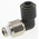 Legris LF3000 Series Elbow Threaded Adaptor, R 1/8 Male to Push In 6 mm, Threaded-to-Tube Connection Style