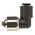 Legris LF3000 Series Elbow Threaded Adaptor, M5 Male to Push In 4 mm, Threaded-to-Tube Connection Style