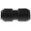 John Guest PM Series Reducer Nipple, Push In 10 mm to Push In 8 mm, Tube-to-Tube Connection Style