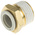 SMC KQ2 Series Straight Threaded Adaptor, R 1/2 Male to Push In 12 mm, Threaded-to-Tube Connection Style