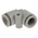 SMC KQ2 Series Elbow Tube-toTube Adaptor, Push In 10 mm to Push In 10 mm, Tube-to-Tube Connection Style