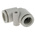 SMC KQ2 Series Elbow Tube-toTube Adaptor, Push In 10 mm to Push In 10 mm, Tube-to-Tube Connection Style