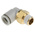 SMC KQ2 Series Elbow Threaded Adaptor, R 1/4 Male to Push In 10 mm, Threaded-to-Tube Connection Style