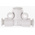 SMC KQ2 Series Tee Tube-to-Tube Adaptor Push In 8 mm, Push In 6 mm to Push In 6 mm, Tube-to-Tube Connection Style