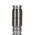 SMC KQB2 Series Straight Tube-to-Tube Adaptor, Push In 1/4 in to Push In 1/4 in, Tube-to-Tube Connection Style