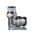 SMC KQB2 Series Elbow Threaded Adaptor, NPT 1/8 Male to Push In 1/4 in, Threaded-to-Tube Connection Style