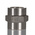 SMC Bulkhead Threaded Adaptor, R 1/4 Male to R 1/4 Male, Threaded Connection Style
