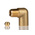 Norgren Enots 36 Series Elbow Threaded Adaptor, R 1/8 Male to Push In 4 mm, Threaded-to-Tube Connection Style