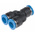 Festo QSMY Series Y Tube-to-Tube Adaptor, Push In 6 mm to Push In 6 mm, Tube-to-Tube Connection Style, 153372