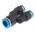 Festo QSY Series Y Tube-to-Tube Adaptor, Push In 10 mm to Push In 8 mm, Tube-to-Tube Connection Style, 153155
