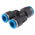 Festo QSY Series Y Tube-to-Tube Adaptor, Push In 12 mm to Push In 10 mm, Tube-to-Tube Connection Style, 153156