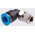Festo QS Series Elbow Threaded Adaptor, R 1/8 Male to Push In 6 mm, Threaded-to-Tube Connection Style, 153336