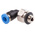 Festo QS Series Elbow Threaded Adaptor, M5 Male to Push In 3 mm, Threaded-to-Tube Connection Style, 153331