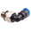 Festo QS Series Elbow Threaded Adaptor, M7 Male to Push In 4 mm, Threaded-to-Tube Connection Style, 186352